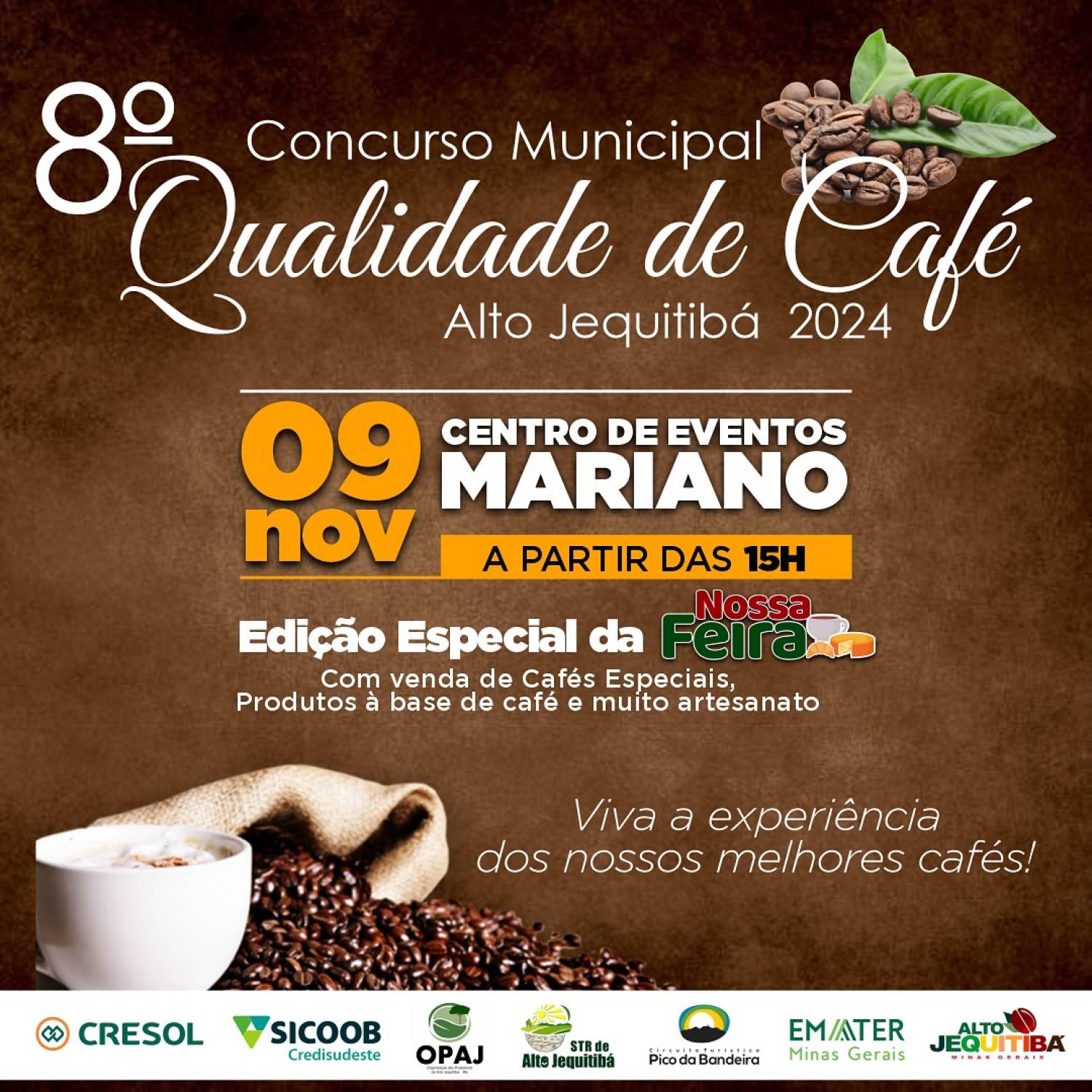  8º Concurso Municipal Qualidade de Café de Alto Jequitibá