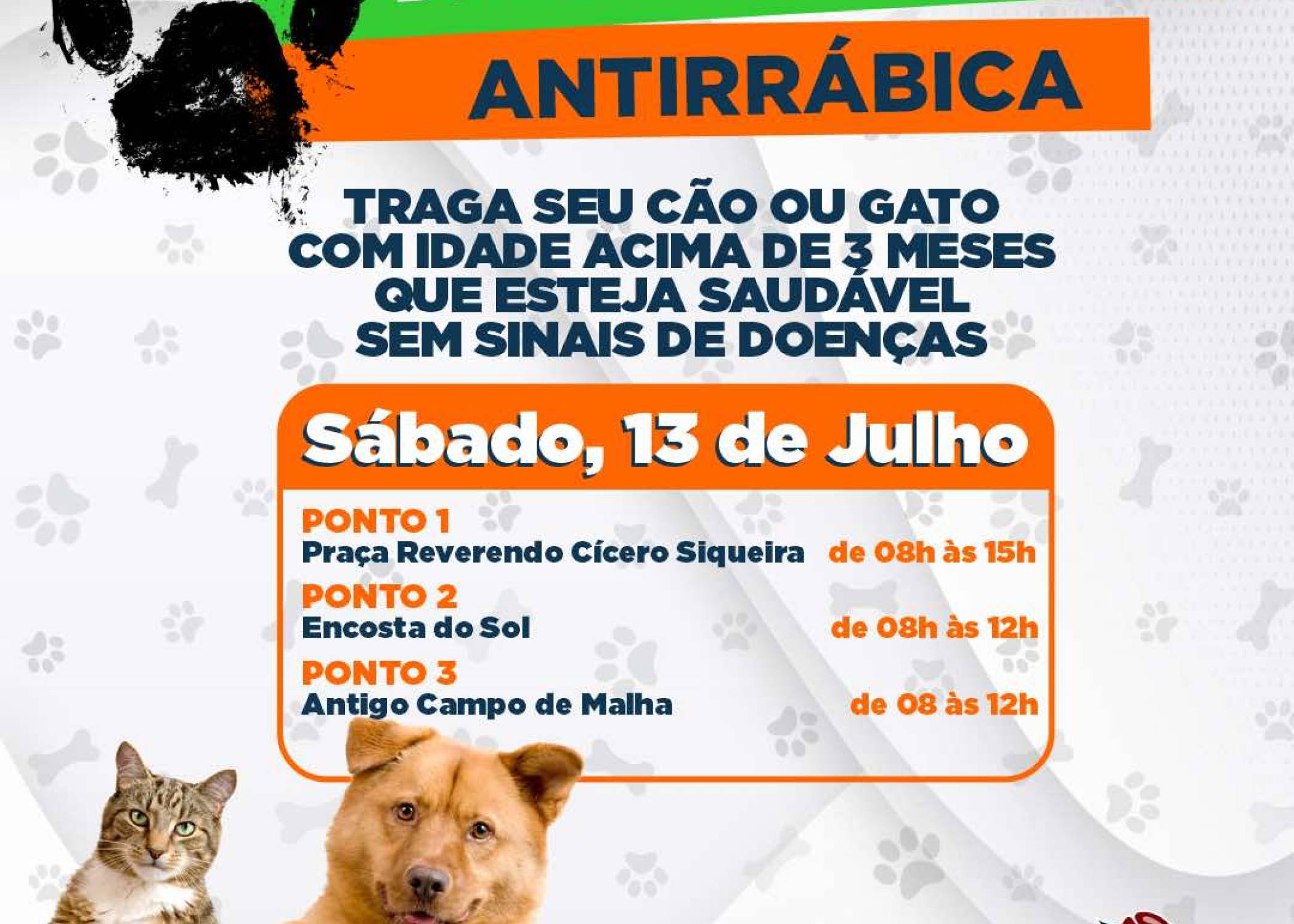 Dia D - Vacinação Antirrábica 